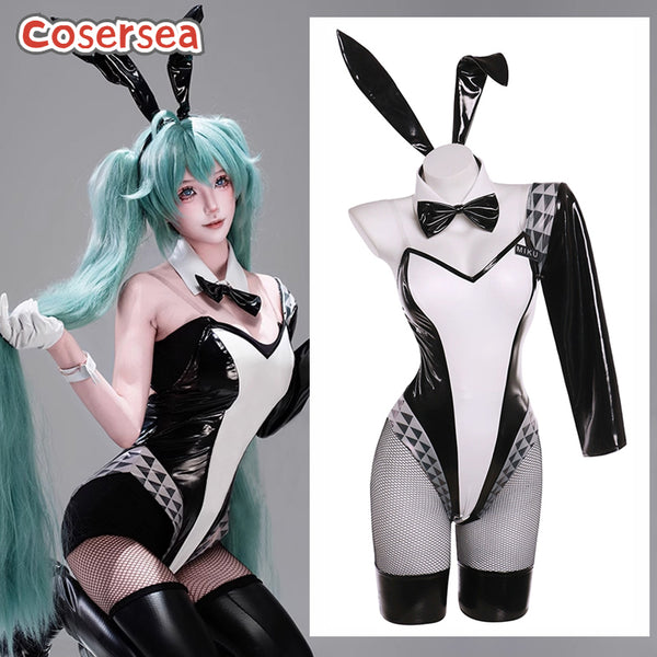 Vocal Series 01 Bunny Suit Women Jumpsuit Cosplay Costume