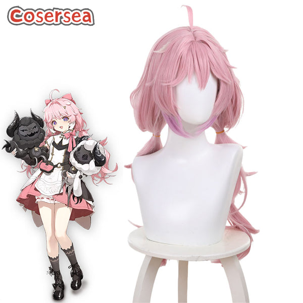 Wuthering Waves Anke 70cm Pink Cosplay Wigs