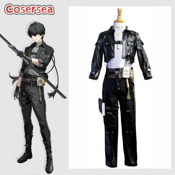 Game Wuthering Waves Male Rover Cosplay Costume