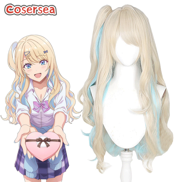 You Were Experienced I Was Not: Our Dating Story Runa Shirakawa Cosplay Wigs