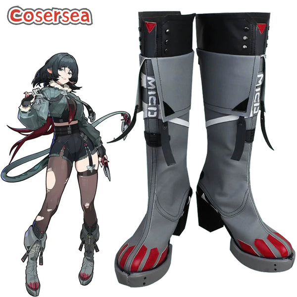 Zenless Zone Zero Jane Doe Cosplay Shoes Cosplay Boot