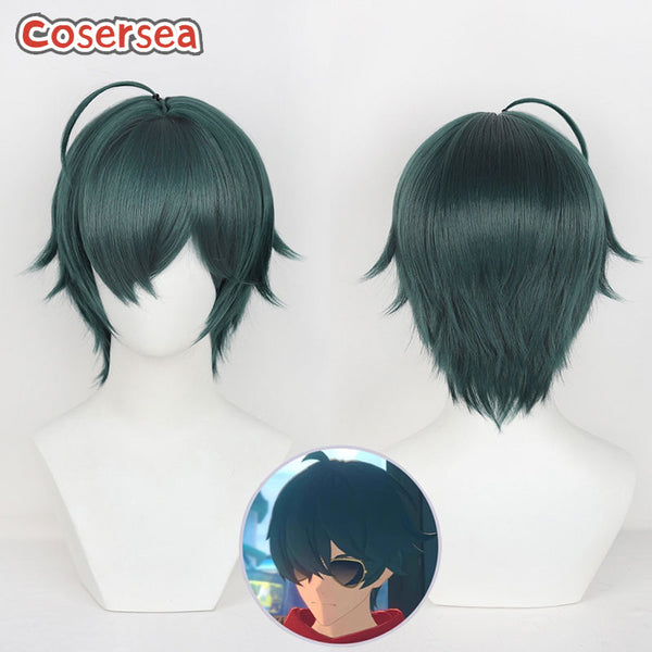 Zenless Zone Zero Lighter 30cm Green Cosplay Wigs