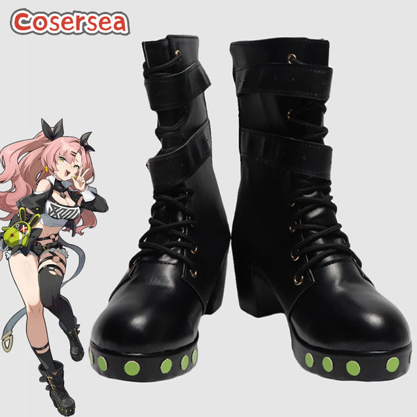 Game Zenless Zone Zero Nicole Demara Cosplay Shoes