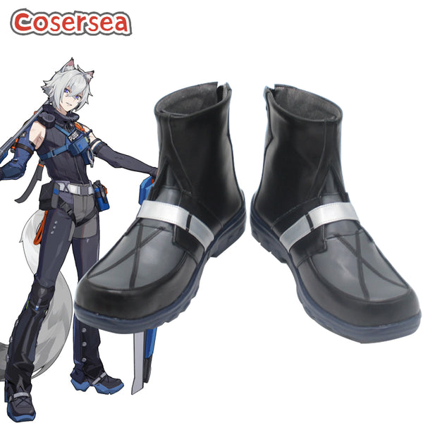 Game Zenless Zone Zero Seth Cosplay Shoes