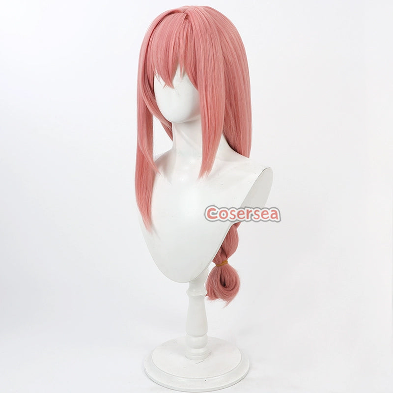 Zenless Zone Zero Tsukishiro Yanagi 70cm Pink Braided Cosplay Wigs ...