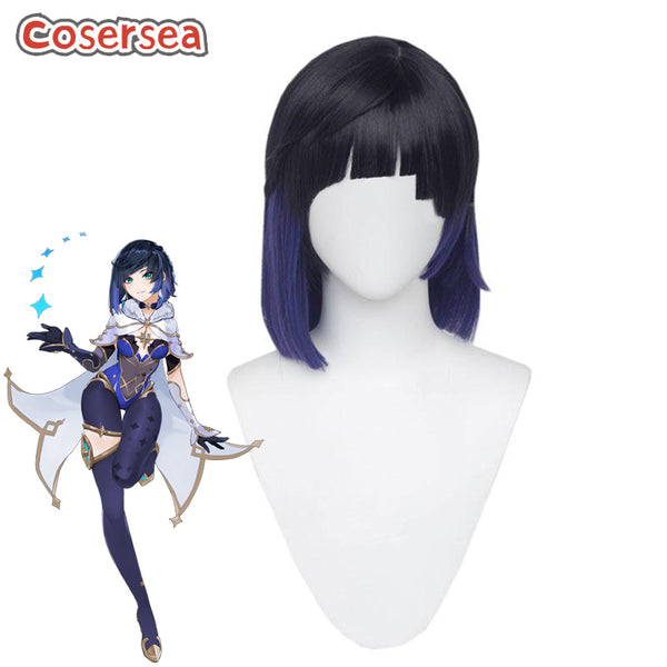 Game Genshin Impact Yelan Cosplay Wigs